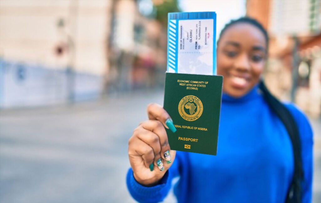 A close-up of an Ireland student visa, highlighting the necessary information for students pursuing education abroad.